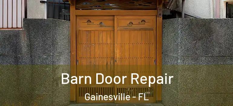  Barn Door Repair Gainesville - FL