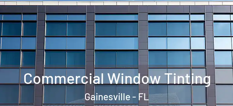  Commercial Window Tinting Gainesville - FL