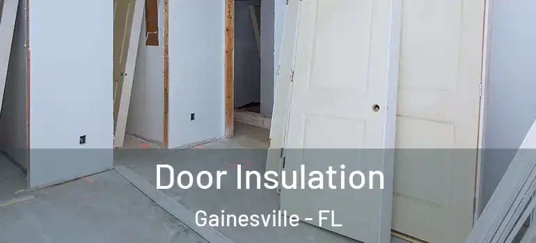  Door Insulation Gainesville - FL