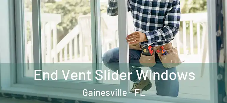  End Vent Slider Windows Gainesville - FL