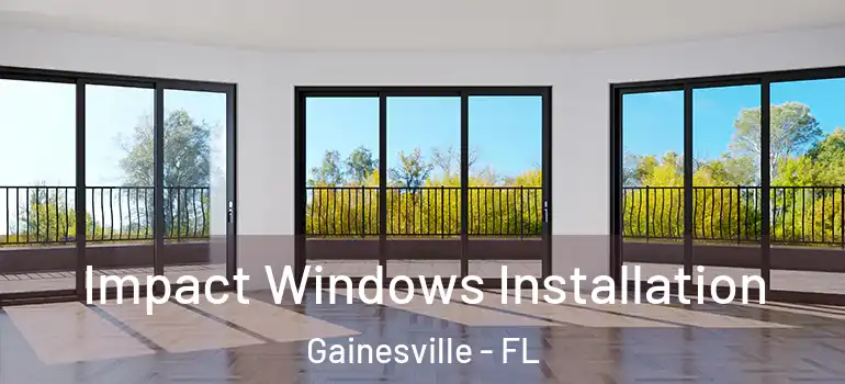  Impact Windows Installation Gainesville - FL