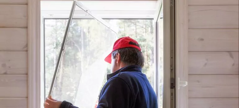 Expandable Window Screen Installation in Gainesville, FL