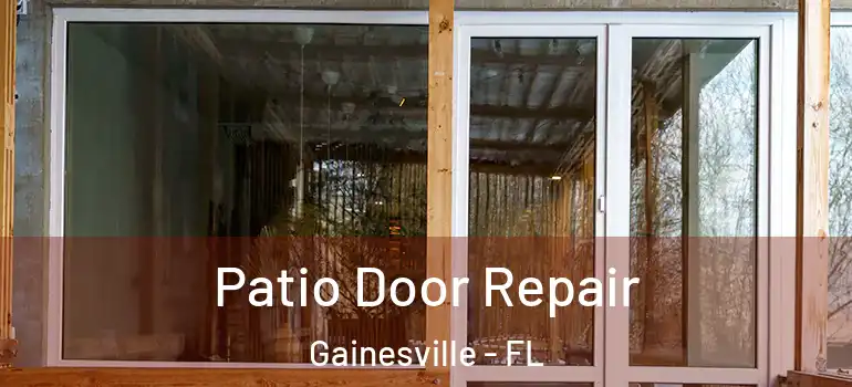  Patio Door Repair Gainesville - FL