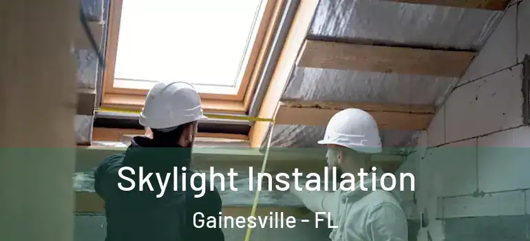  Skylight Installation Gainesville - FL