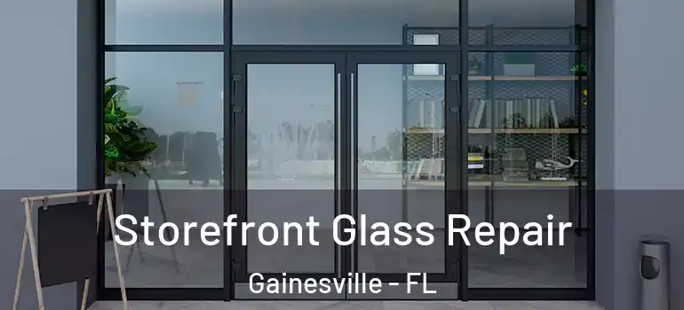  Storefront Glass Repair Gainesville - FL