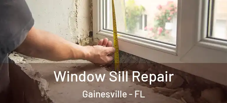  Window Sill Repair Gainesville - FL