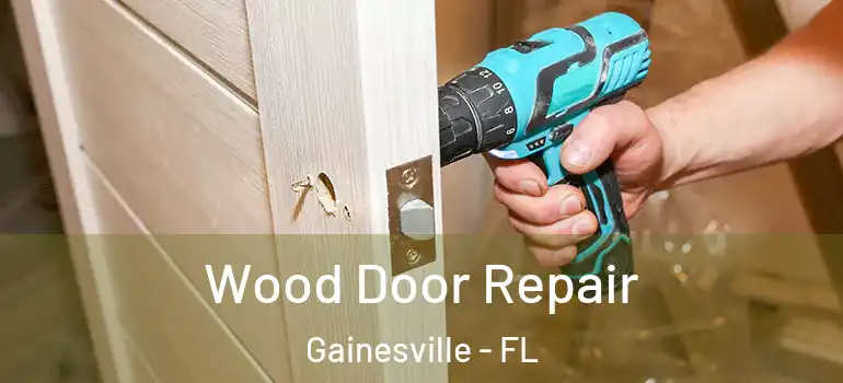  Wood Door Repair Gainesville - FL